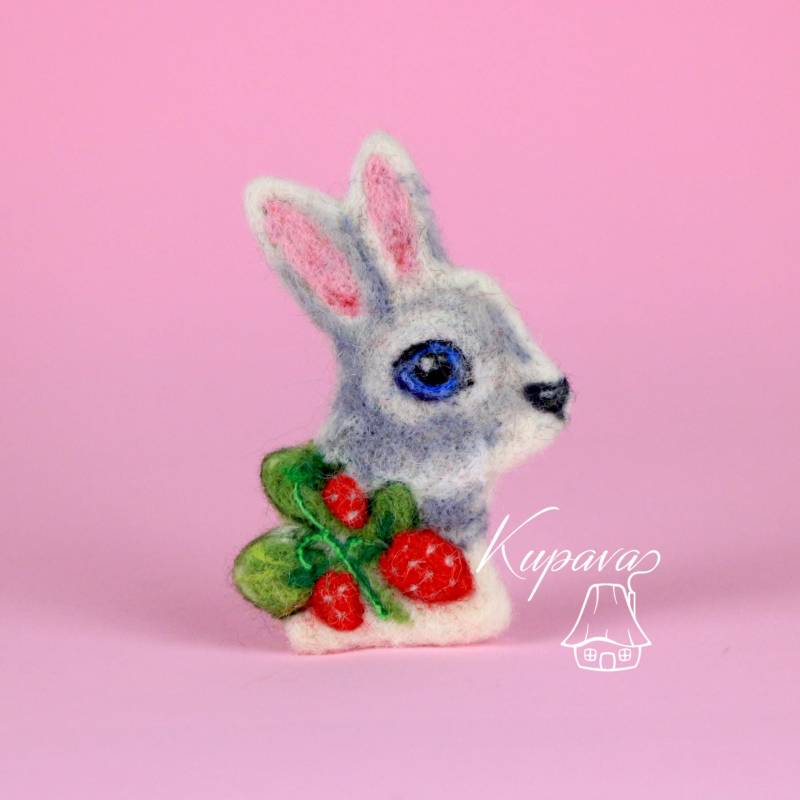 Hase Brosche Pin Miniatur Wald Tier Schmuck Mit Der Nadel Gefilzt Wolle Ostern Korb Stuffer Eco Freundliche Geschenk Hase Brosche Pin Miniatur Wald Tier Schmuck Mit Der Nadel Gefilzt Wolle Ostern Korb Stuffer Eco Freundliche Geschenk von KupavaMamaFelt