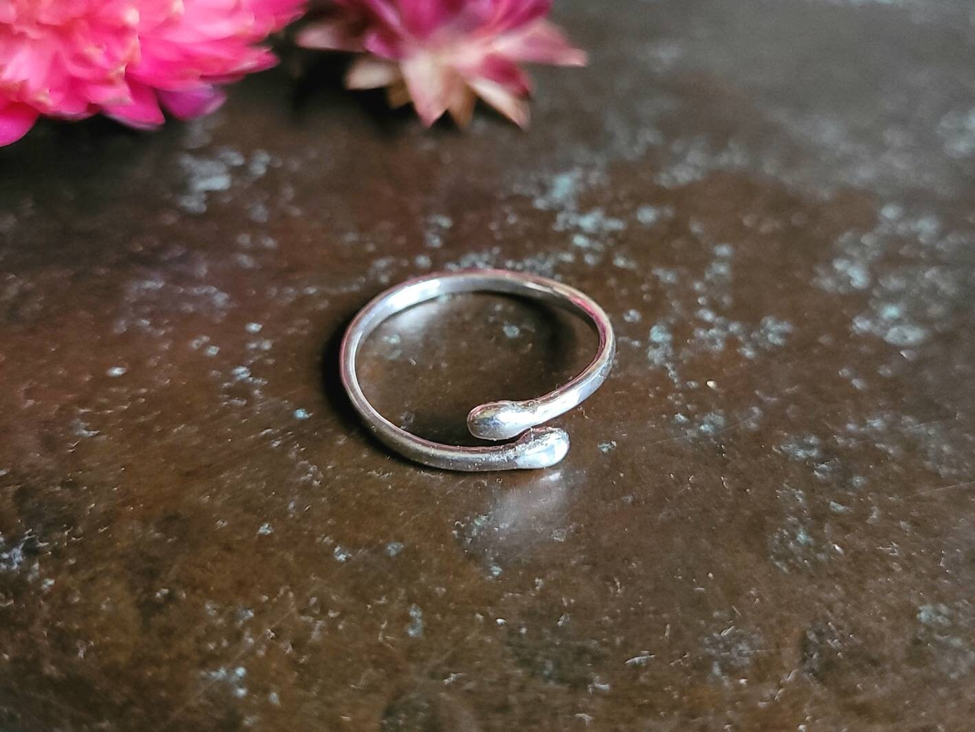 925Er Silber Spiralring Gr. 53 Umfang von Kupferherz2020