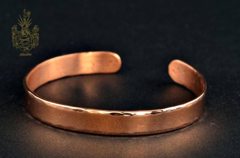Armband Kupfer-Armreif Aus Kupfer - Kupferarmreif Kupferarmband Kupferschmuck Schmuck Armspange Armspange, Flach, Glatt Armband Kupfer-Armreif Aus Kupfer - Kupferarmreif Kupferarmband Kupferschmuck Schmuck Armspange Armspange, Flach, Glatt von KupferschmiedeShop