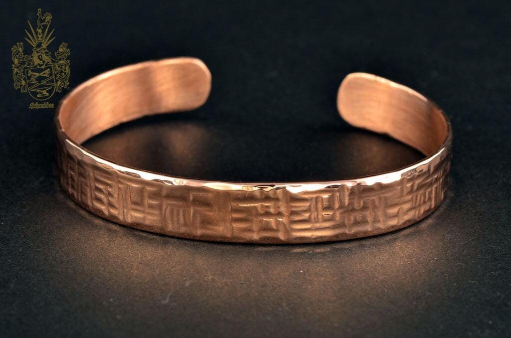 Armband Kupfer-Armreif Aus Kupfer-Kupferarmreif-Kupferarmband-Kupferschmuck-Schmuck Kupfer-Armspange, Hammerschlag Gekreuzt Armband Kupfer-Armreif Aus Kupfer-Kupferarmreif-Kupferarmband-Kupferschmuck-Schmuck Kupfer-Armspange, Hammerschlag Gekreuzt von KupferschmiedeShop
