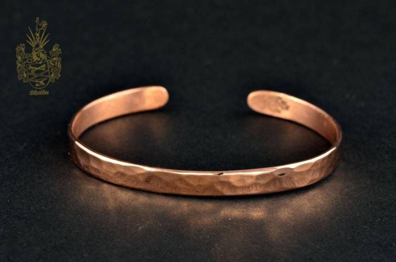Armband Kupfer-Armreif Aus Kupfer-Kupferarmreif-Kupferarmband-Kupferschmuck-Schmuck Kupfer-Armspange-Armspange-Hammerschlag Rung - Schmal Armband Kupfer-Armreif Aus Kupfer-Kupferarmreif-Kupferarmband-Kupferschmuck-Schmuck Kupfer-Armspange-Armspange-Hammerschlag Rung - Schmal von KupferschmiedeShop