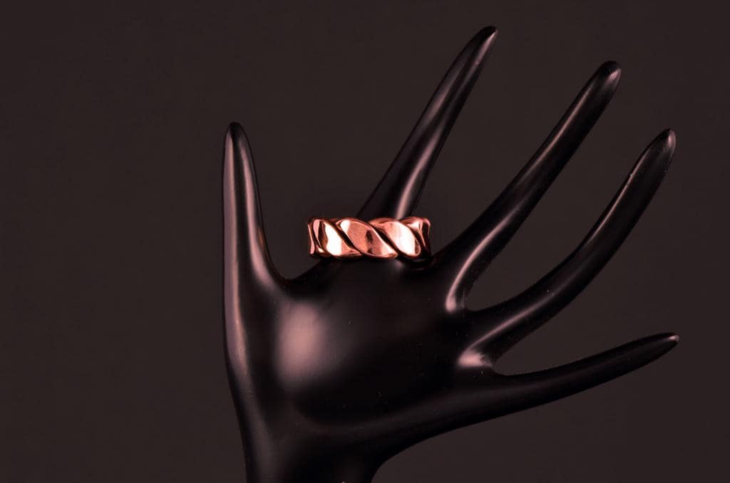 Kupferring - Ring Aus Kupfer Kupferschmuck Schmuck Gedreht Kupferring - Ring Aus Kupfer Kupferschmuck Schmuck Gedreht von KupferschmiedeShop