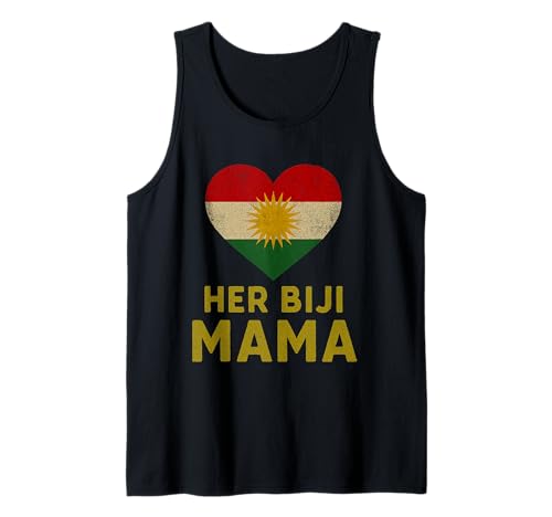 Her Biji Mama Kurdish Mom Kurdische Flagge Herz Mutter Tank Top Her Biji Mama Kurdish Mom Kurdische Flagge Herz Mutter Tank Top von Kurdistan Flag Biji Kurdistan Proud Kurdish Roots