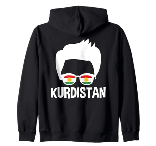 Kurdistan Boy Silhouette Stolzer Kurdischer Mann Kapuzenjacke Kurdistan Boy Silhouette Stolzer Kurdischer Mann Kapuzenjacke von Kurdistan Flag Biji Kurdistan Proud Kurdish Roots