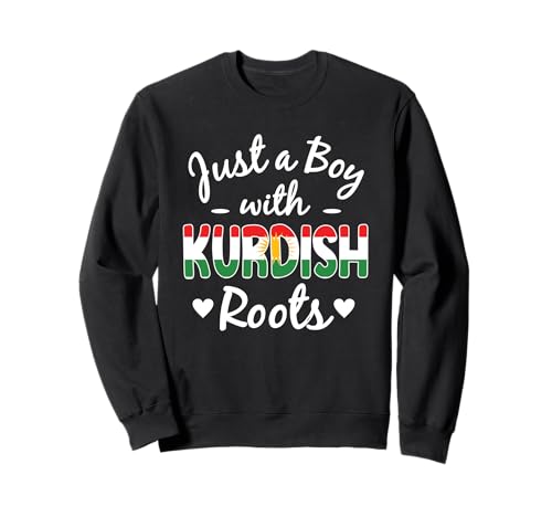 Nur ein Junge mit kurdischen Wurzeln Kurdistan Pride Man Sweatshirt Nur ein Junge mit kurdischen Wurzeln Kurdistan Pride Man Sweatshirt von Kurdistan Flag Biji Kurdistan Proud Kurdish Roots