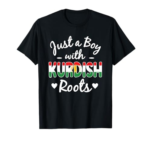 Nur ein Junge mit kurdischen Wurzeln Kurdistan Pride Man T-Shirt Nur ein Junge mit kurdischen Wurzeln Kurdistan Pride Man T-Shirt von Kurdistan Flag Biji Kurdistan Proud Kurdish Roots