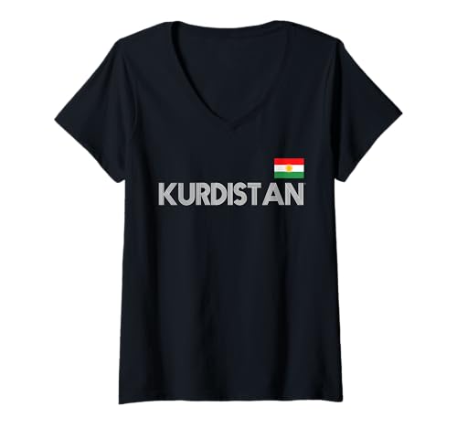 Damen Kurdistan Geschenk Kurde Her Biji Newroz Kurdish Rojava T-Shirt mit V-Ausschnitt Damen Kurdistan Geschenk Kurde Her Biji Newroz Kurdish Rojava T-Shirt mit V-Ausschnitt von Kurdistan Tshirt Herren Kurde Newroz Her Biji