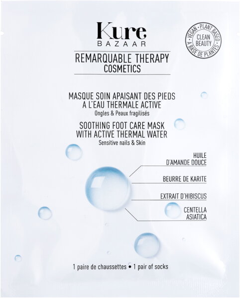 Kure Bazaar Masque Soin Apaisant Des Pieds à l'Eau Thermale Active 1 Stk. Kure Bazaar Masque Soin Apaisant Des Pieds à l'Eau Thermale Active 1 Stk. von Kure Bazaar