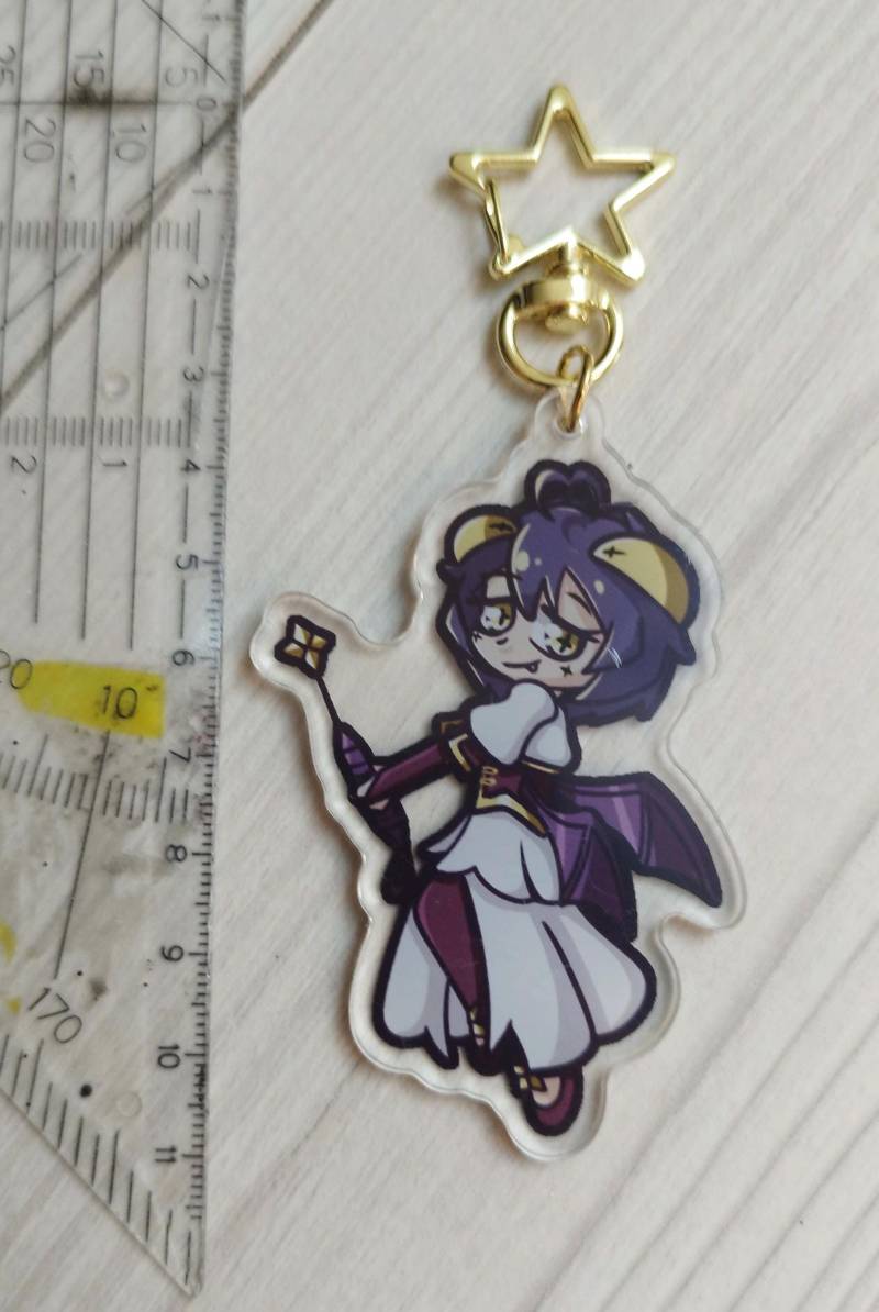 Magical Girl Utena Double Sided Keychain von KuroiGleamStudios