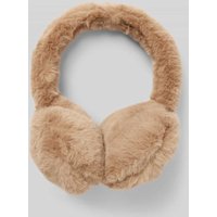 Kurt Beines Ohrenwärmer mit Kunstfellbesatz Modell 'Soft Earwarmer' in Taupe, Größe 1 von Kurt Beines