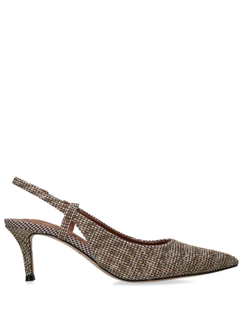 Kurt Geiger London Belgravia Slingback-Pumps 60mm - Nude von Kurt Geiger London