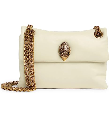 Kurt Geiger London Bone Mini Kew Ledertasche, Knochen von Kurt Geiger London