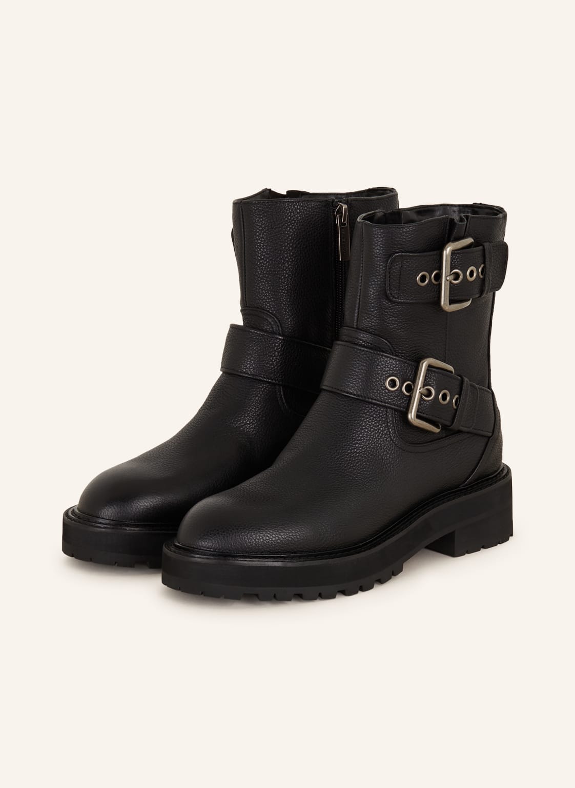 Kurt Geiger Biker Boots Hackney schwarz von Kurt Geiger