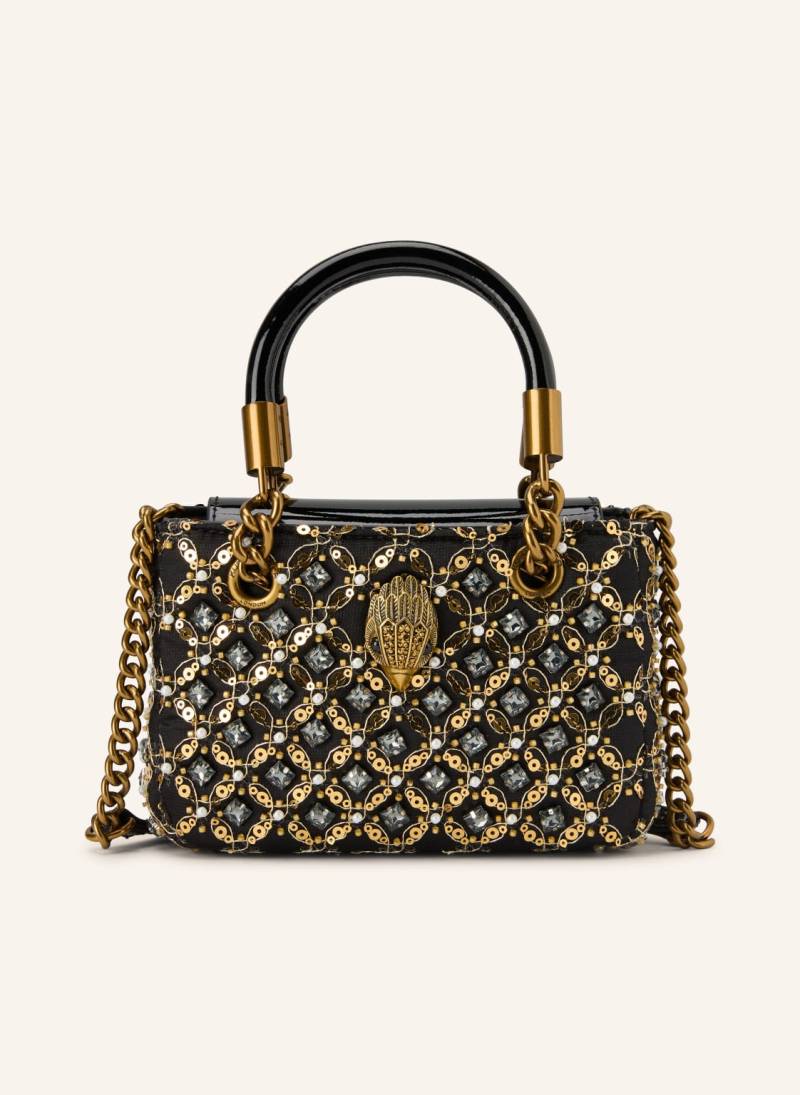 Kurt Geiger Handtasche Kensington Mit Pailletten Und Schmucksteinen schwarz von Kurt Geiger