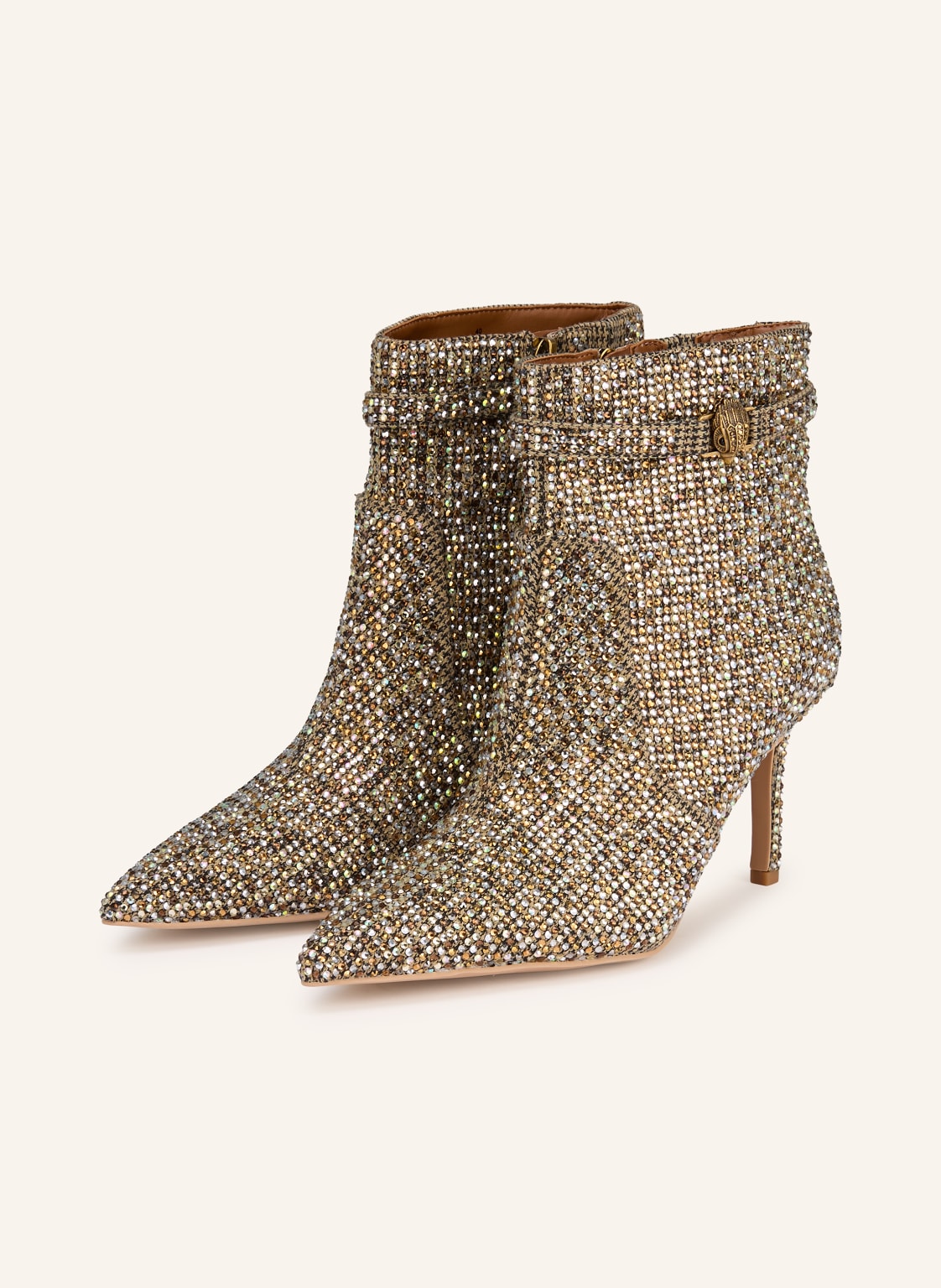 Kurt Geiger Stiefeletten Kensington Mit Schmucksteinen gold von Kurt Geiger