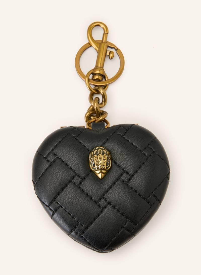 Kurt Geiger Taschenanhänger Kensington Heart Mirror schwarz von Kurt Geiger