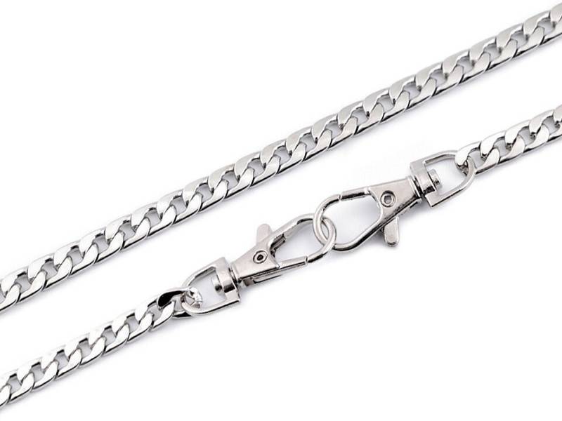 Kette Flach Für Handtaschen Länge 115-120 cm Taschenhenkel Schulterkette Bekleidung Kette Flach Für Handtaschen Länge 115-120 cm Taschenhenkel Schulterkette Bekleidung von KurzwarenDirektShop