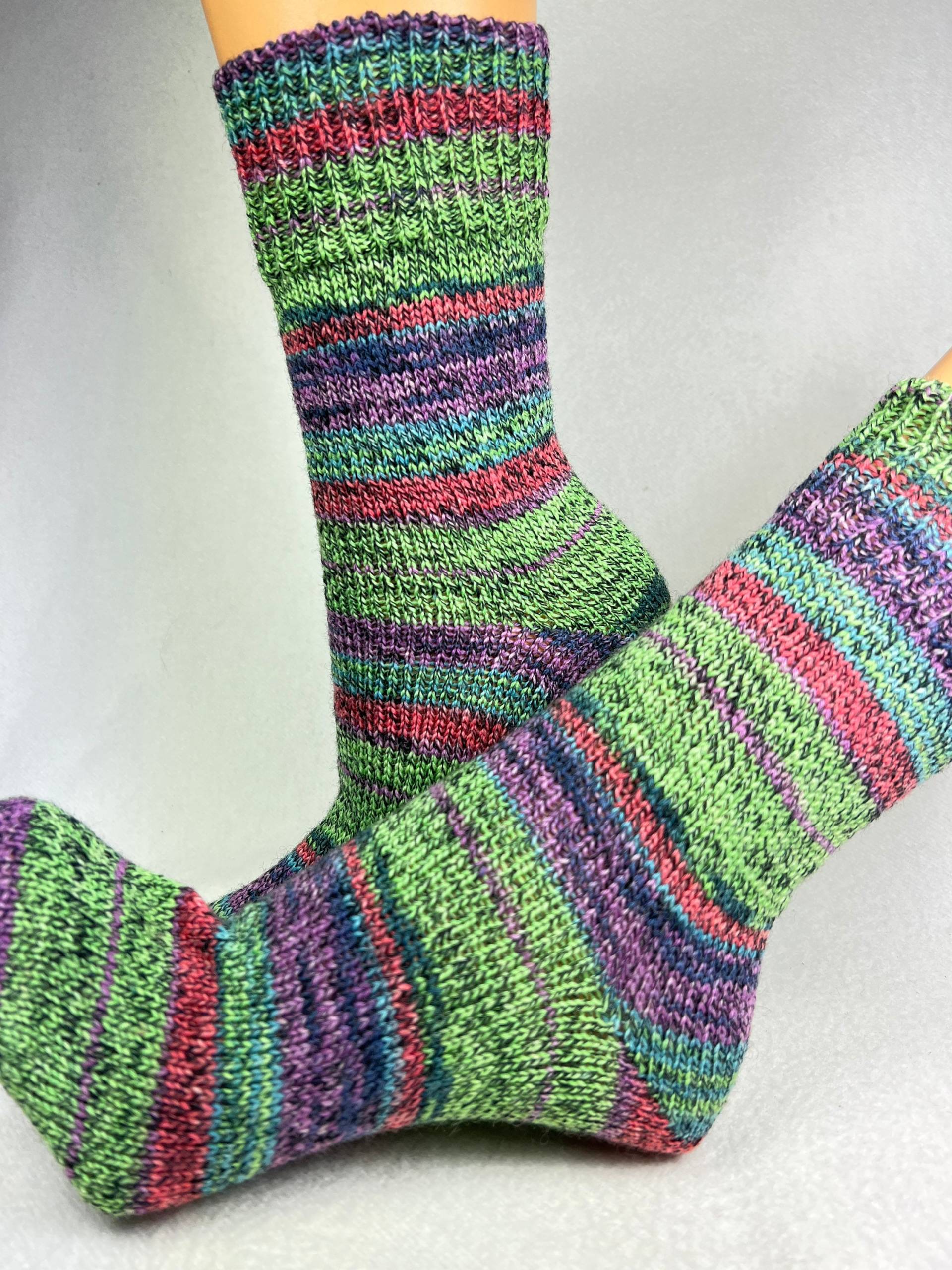 36/37 38/39 40/41 Gestrickte Socken, Wollsocken Strümpfe von KuschelWolle