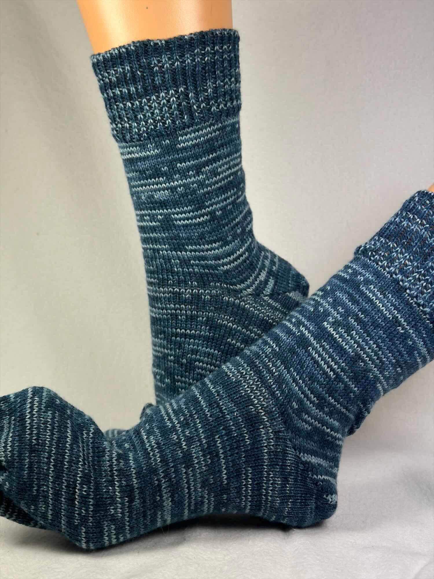 Gr. 45/46 Selbst Gestrickte Socken, Wollsocken Stricksocken 4Fach Wolle Gr. 45/46 Selbst Gestrickte Socken, Wollsocken Stricksocken 4Fach Wolle von KuschelWolle
