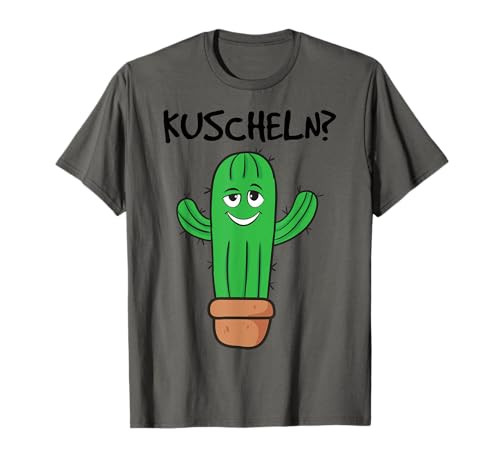 Kuscheln Kaktus Lustiger Süßer Free Hugs Damen Herren T-Shirt von Kuscheln Kaktus Lustiger Süßer Free Hugs Hugger