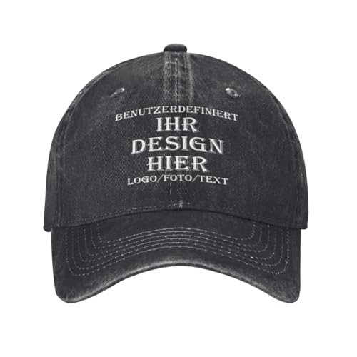 Kustima Basecap personalisiert Kappe personalisierte für Männer & Frauen |mit Foto/Logo/Text | Verstellbare Schirmmütze selbst gestalten | Mesh Cap Baseball Caps Herren Damen Kustima Basecap personalisiert Kappe personalisierte für Männer & Frauen |mit Foto/Logo/Text | Verstellbare Schirmmütze selbst gestalten | Mesh Cap Baseball Caps Herren Damen von Kustima