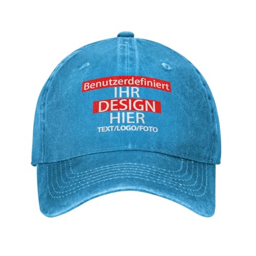 Kustima Basecap personalisiert selbst gestalten Kappe für Männer & Frauen | personalisierte Schirmmütze mit Foto/Logo/Text | Verstellbare | Mesh Caps Baseball Cap Herren Damen Kustima Basecap personalisiert selbst gestalten Kappe für Männer & Frauen | personalisierte Schirmmütze mit Foto/Logo/Text | Verstellbare | Mesh Caps Baseball Cap Herren Damen von Kustima