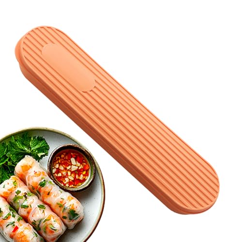 Kustimantu Aufbewahrungstasche Für Reisebesteck | Wiederverwendbare Aufbewahrungsbox Für Essbesteck - Kompakter Utensilien-Organizer Für Rucksackreisen Beruf Schule Picknick Wandern Camping von Kustimantu