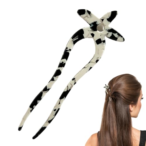 Kustimantu Haarnadeln für die Kleinen, Vintage-Haarspangen | Frauen Vintage Fork Hairpin U Shaped | Mutter Freundin Elegant Headwear Clip Clip für Muttertag von Kustimantu