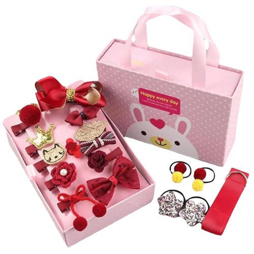 Kustimantu Haarspangen für Kleinkinder, Haarspangen für Mädchen | Niedliche Haarschnitte, Set mit 18 eleganten Prinzessinnen-Haarnadeln, kleine Auswahl von Kustimantu