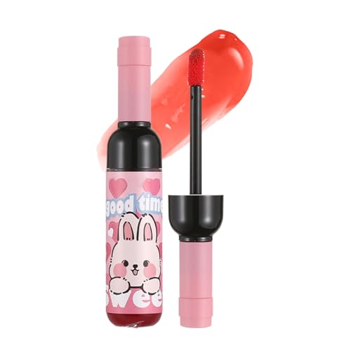 Kustimantu Lippenstift für Damen | Lippen Glanz | Weinrote Tönung Langanhaltend Wasserfest Für Natürlichen Look Makeup von Kustimantu