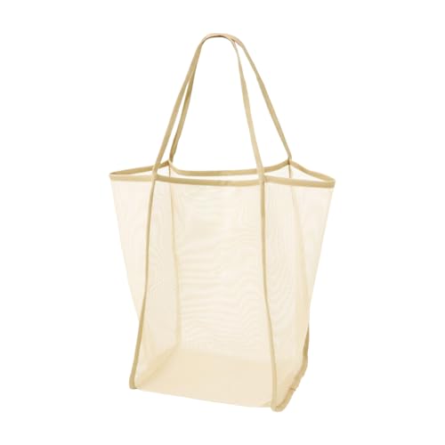 Kustimantu Strandtasche | leichte Umhängetasche | Transparente atmungsaktive Tote für Camping Wasserpark See Urlaub Picknick Outdoor, Se référer au descriptif von Kustimantu