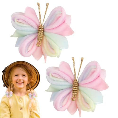 Kustimantu Tierhaarklammern, bunte Haarspangen | rutschfeste Haarspangen für Mädchen, Netz-Haarnadeln, Haarschmuck für den Alltag von Kustimantu