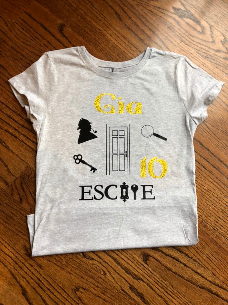 Escape Room Geburtstag Tshirt Escape Room Geburtstag Tshirt von KustomKreashions