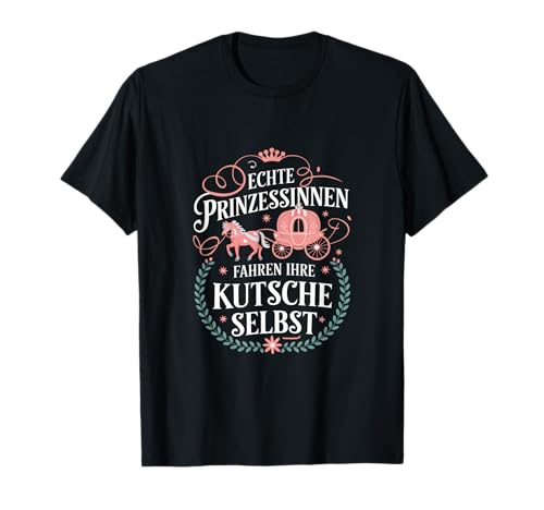 Kutscherin Kutschieren Kutscher Pferdekutsche Damen Frauen T-Shirt Kutscherin Kutschieren Kutscher Pferdekutsche Damen Frauen T-Shirt von Kutsche, Kutschenfahrer & Kutscher Geschenke