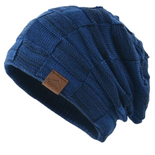 Kuukaas Beanie Mütze Damen Winter Strickmütze Mit Innenfutter Wintermütze von Kuukaas