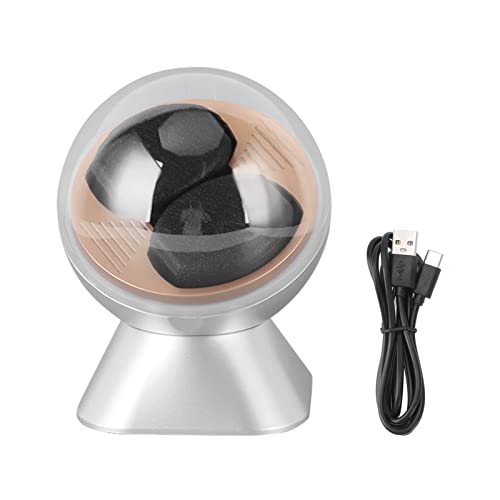 Kuuleyn High End Automatic Double Watch Winder, automatische Uhrenbox für Männer Männer (Silber) von Kuuleyn