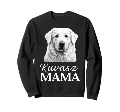 Kuvasz Mama Sweatshirt Kuvasz Mama Sweatshirt von Kuvasz Mom