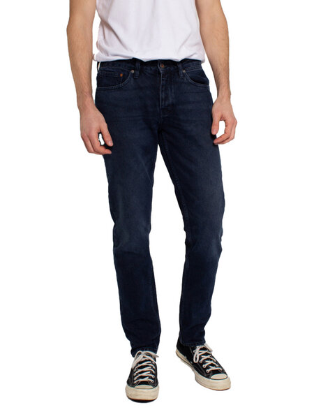 KUYICHI Herren Jeans Jim Tapered Blue Black rec. Baumwolle von Kuyichi