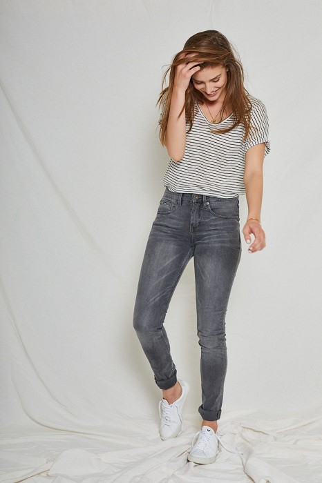 Kuyichi Carey Skinny High vegane Jeans 27/30 von Kuyichi