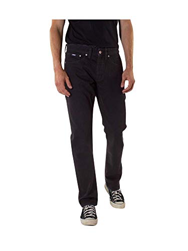 Kuyichi Herren Jeans Scott Regular Black Reine Bio-Baumwolle, Black, W32/L34 von Kuyichi