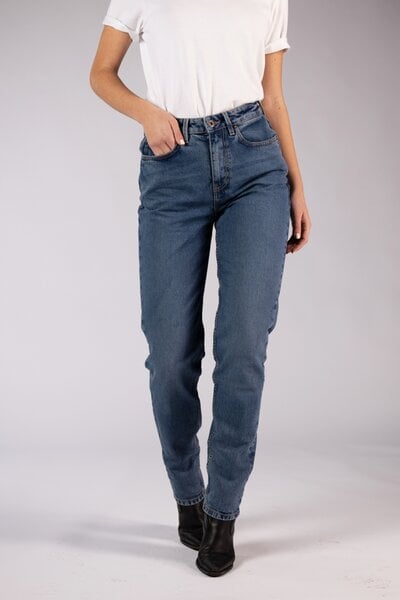 Kuyichi Jeans Loose Tapered Fit mit hohem Bund und schmalzulaufendem Bein - Nora von Kuyichi