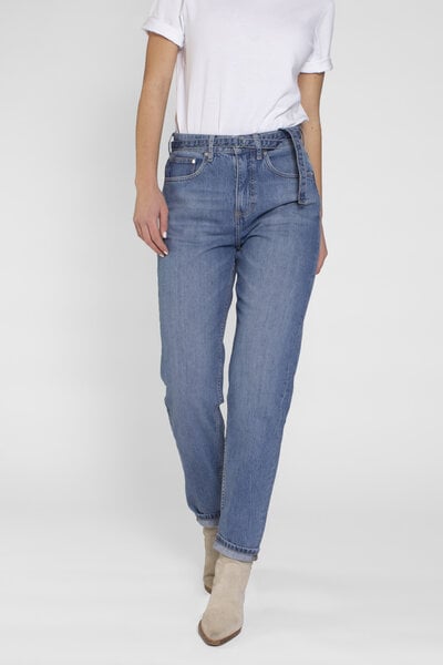 Kuyichi Jeans Loose Tapered Fit mit hohem Bund und schmalzulaufendem Bein - Nora von Kuyichi