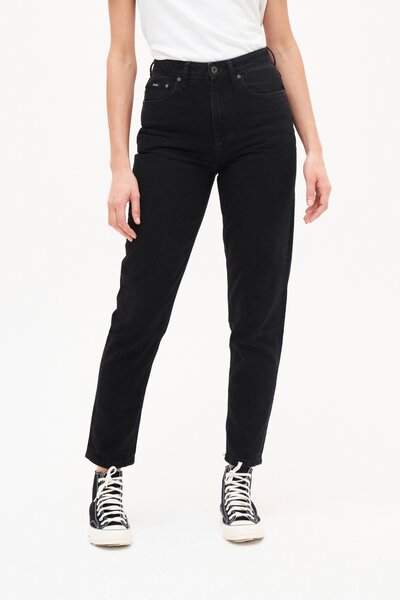 Kuyichi Jeans Loose Tapered Fit mit hohem Bund und schmalzulaufendem Bein - Nora von Kuyichi