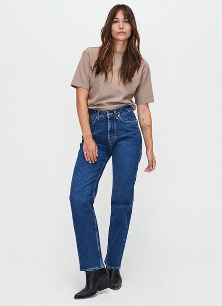 Kuyichi Jeans - Rosa Straight - aus Bio-Baumwolle von Kuyichi