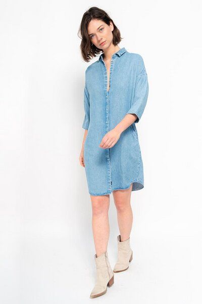 Kuyichi Mara Dress Light Blue von Kuyichi