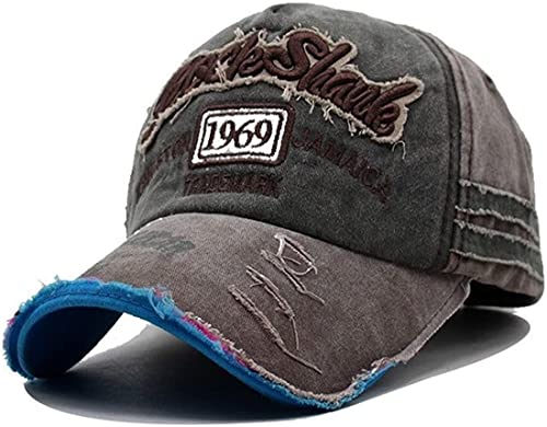 Kuyou Distressed Basecap Snapback Outdoor Baseball Kappe Mütze (Armeegrün) von KUYOU