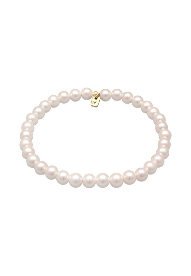 Kuzzoi Bead-Armband-Set Männer Robust Perlen 925 Silber von Kuzzoi