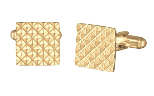 Kuzzoi Manschettenknöpfe für Herren im modischen Pyramiden Design aus 925 Sterling Silber Cufflinks für das Hemd als stilvolles Männer Geschenk von Kuzzoi