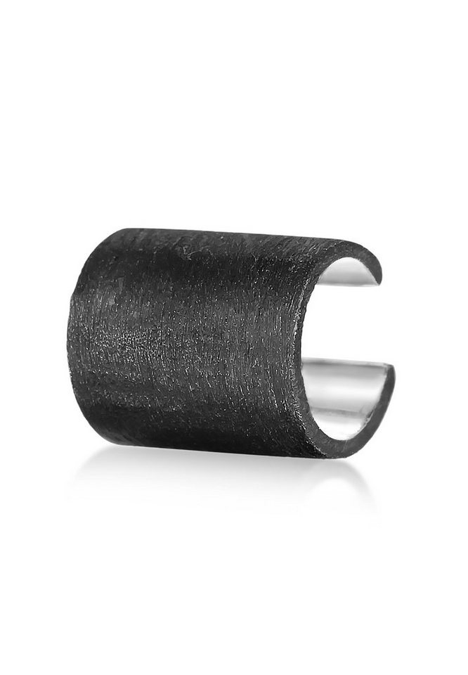 Kuzzoi Ohrklemme Earcuff Breit Single 925 Sterling Silber von Kuzzoi