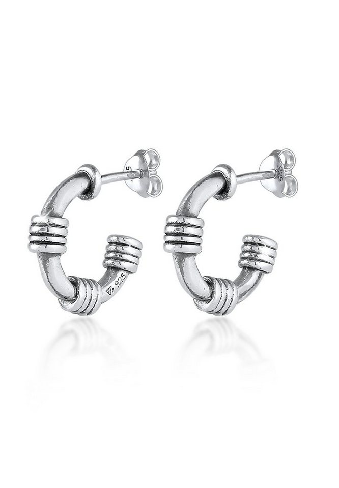 Kuzzoi Paar Ohrstecker Herren Stecker Creolen Vintage 925 Silber Kuzzoi Paar Ohrstecker Herren Stecker Creolen Vintage 925 Silber von Kuzzoi